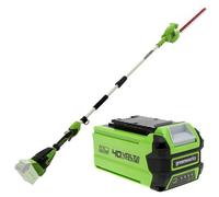Cortasetos eléctrico orientable Greenworks G40PHA 40 V - Batería 40V/2Ah