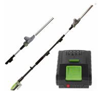 Cortasetos eléctrico orientable Verdemax TT20 - Batería 20V 2.0 Ah