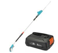 Cortasetos eléctrico telescópico, Gardena P4 Ready To Use Set 42 cm batería de litio 18V-2,5Ah cuchilla 42 cm