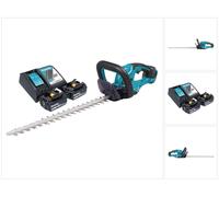 Cortasetos inalámbrico Makita DUH 507 RF2 18 V 50 cm + 2x batería recargable 3,0 Ah + cargador