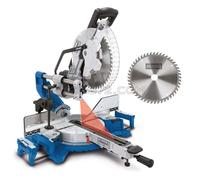 Scheppach Sierra ingletadora radial HM305SL 2000 W 305 mm para madera