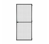 Cortina anti-mosquitos Schellenberg para puertas con marco, fibra de vidrio, color , aluminio (100 x 210 cm)