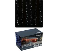 Cortina Brillante 120 LED Blanca Uso Exterior Kooper 3mt X 1mt