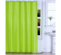 Cortina de Baño Poliester 180 X 200 Cm Verde MSV - Toque de Color