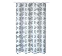 Cortina de baño premium msv "begonia" de poliester en varios colores 180 x 200 cm