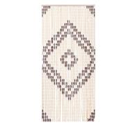 Cortina de placas de PVC étnica para ventana, puerta, entrada, interior, exterior, mosquitera, antimoscas, 140 x 230 cm (B)