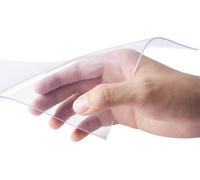 Cortina de PVC para puertas, rollo de 25,4 metros de largo por 20,3 centímetros de ancho, ideal para cámaras frigoríficas y congeladores, de plástico transparente