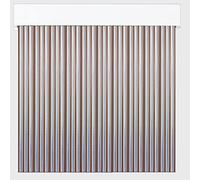 Cortina de Tiras de PVC para Exterior | Corte a Medida | Anti Insectos | PERTONI TENDE (Marrón y Transparente, Alto 220cm x 100cm Ancho)