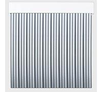 Cortina de Tiras de PVC para Exterior | Corte a Medida | Anti Insectos | PERTONI TENDE (Negro y Transparente, Alto 230cm x 100cm Ancho)
