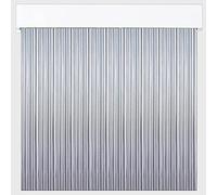 Cortina de Tiras de PVC para Exterior | Corte a Medida | Anti Insectos | PERTONI TENDE (Transparente, Alto 220cm x 100cm Ancho)