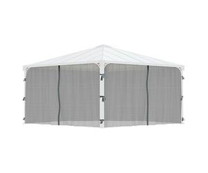 Cortina mosquitera para cenador Palermo (An x Al: 430 x 430 cm)