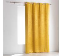 Cortina opaca de 140 x 240 cm, color amarillo