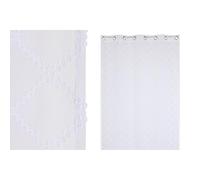 CORTINA POLIESTER 140X260X260 BLANCO