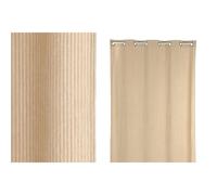 Cortina Poliester 140X260X260 Pana Gruesa Beige El mejor complemento para tu hogar -Fijalo-