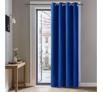 Cortinas opacas Deconovo, cortinas térmicas, color azul real
