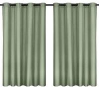 Cortinas opacas Unyqoos® con estrellas: doble capa, diseño con tiras perforadas, cortina para habitaciones infantiles y salones