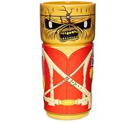 CosCups by Numskull Iron Maiden Eddie The Trooper - Taza de cerámica con funda de goma, 400 ml, producto oficial de Iron Maiden