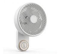 COSHANO Ventilador de Pared Spark 10" 90W | Alta Velocidad, 3 Velocidades, Cabezal Oscilante, Ahorro de Espacio para Hogar y Oficina