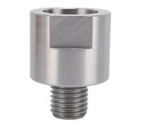 Cosiki Adaptador de Husillo de Torno, 1,25 Pulgadas 8TPI Hembra a 1 Pulgada 8TPI Macho para Torno de Carpintería con Dos Arandelas de Nailon