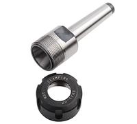 Cosiki Portabrocas de Pinza Cónica MT2 con Dureza y Estabilidad Mejoradas, para Herramientas de Fresado CNC, Aplicable para Adaptador de Eje de Fresado Frontal, Superficie Lisa, 5 Piezas