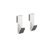 COSMIC Architect Sp Colgador de Baño para Mampara de Ducha Fabricado en Metal de Gran Resistencia. Gancho para Toallas de Diseño Minimalista en Color Cromo