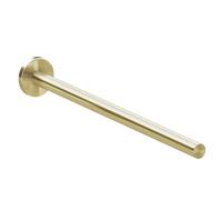 COSMIC Architect SP Toallero de Pared de Un Solo Brazo Fabricado en Metal de Estilo Minimalista. Barra de Toalla para Baño con Montaje Mediante Tornillería de Color Oro Cepillado
