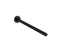 COSMIC Architect SP Toallero de Pared de Un Solo Brazo Fabricado en Metal de Estilo Minimalista. Barra de Toalla para Baño con Montaje Mediante Tornillería de Color Negro Mate