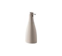 COSMIC Saku Dispensador de Jabón para Baño de Diseño Minimalista Fabricado en Acrílico y Cristal. Dosificador de Encimera para Aseo y Cocina. Accesorio Recargable de 300 ml en Color Blanco