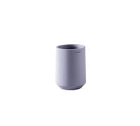 COSMIC Saona Portacepillos de Dientes para Encimera de Diseño Elegante Fabricado en Resina. Vaso para Cepillo de Dientes. Recipiente Redondo para Lavabo de Color Lavanda