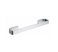 COSMIC Toallero Recto NEA, Acero Inoxidable, 400 mm, Dual Fixing, Color Blanco Mate (Cromado Mate)