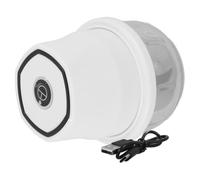 COSMOBETTY Picadora de Ajo Eléctrica Portátil Mantenimiento Rápido Capacidad de 250ml, Fabricada en Pp y Vidrio y Alimentación por Cable USB para Uso en Cocina