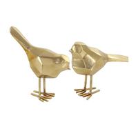 CosmoLiving by Cosmopolitan Escultura, Metal, Oro, 8 Pulgadas de Profundidad x 3 Pulgadas de Ancho x 8 Pulgadas de Alto