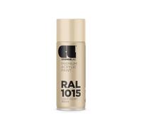 COSMOS LAC Spray Premium Acrylic Brillante Ral 400 Ml (RAL 1015 Marfil claro)