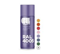 COSMOS LAC Spray Premium Acrylic Brillante Ral 400 Ml (RAL 4005 Lila azulado)