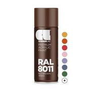 COSMOS LAC Spray Premium Acrylic Brillante Ral 400 Ml (RAL 8011 Pardo nuez)