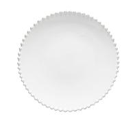 Costa Nova Plato llano Pearl Blanco. Ø28 cm
