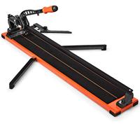 COSTWAY, cortador de baldosas manual, cortador de baldosas de mano / Longitud de corte de 90 cm / Grosor de corte de 14 mm / Ángulo de 0° a 60° / 36" / 110x25x18 cm