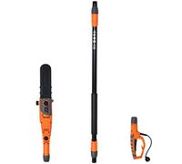 COSTWAY Sierra Eléctrica 750 W con Mástil de Aluminio Retráctil, Motosierra Multi Angulo, Montaje sin Herramientas, Velocidad la Cadena: 11 m/s, Motosierra Telescópica para Patio y Jardín