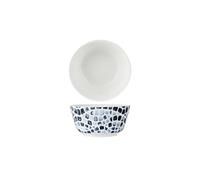 Cosy & Trendy 2294012 Cuenco de Porcelana Mosaic Collection, Azul, Caja de 6