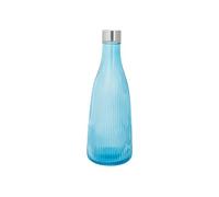 Cosy & Trendy - Botella de cristal Atla, 1L, azul azul con tapa