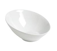 Cosy & Trendy HB0032 Ensaladera de Porcelana D21.8 x 10 cm, Blanca