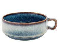 Cosy & Trendy - Juego de 6 cuencos para sopa de gres, jade, índigo, 42 cl