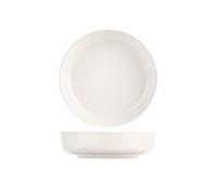 Cosy & Trendy Plato hueco Báltico Blanco-Gres, D18,5 x H5 cm, juego de 6