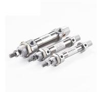 COSZWQDP Mini Cilindro neumático de Aire Doble Efecto Acero Inoxidable DSNU10 mm, Carrera 25/50/75/100/125/150/175/200/225/250/275/300, 1 Unidad(Stroke 225mm)