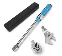 COTOUXKER Llave dinamométrica ajustable de extremo abierto, juego de llaves dinamométricas de 5 a 60 Nm con extremo abierto de 30 mm y cabezal intercambiable de trinquete de 3/8 para HVAC Mini Split
