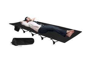 COTS para dormir, cama infantil para acampar,Cama plegable | Cuna de viaje con peso para senderismo viajes de caza RV viajes de playa huésped durmiendo