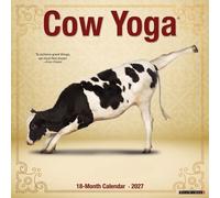 Willow Creek Press, Cow Yoga - Calendario de pared 2027