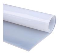 COYOUCO Lámina Goma Silicona, Junta Goma Servicio Resistencia Al Calor, Longitud 1M, Ancho 0.5M Para Material Bricolaje, Protección, Sellado, Soportes, Amortiguación A Prueba Golpes,0.8mm