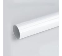 COYOUCO Tubería de PVC 200 mm Diámetro Exterior x 3 mm Espesor de Pared Longitud 0,2 m a 1,5 m Tubería de plástico Duro para Drenaje, mejoras para el hogar 1 Pieza,0.5M
