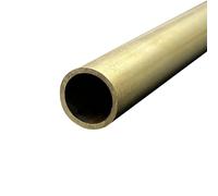 COYOUCO Tubo Redondo de latón de 75 mm de diámetro Exterior, Espesor de Pared de 1,5-3 mm, Longitud de 0,5 m, tubería Recta de precisión de Alta Resistencia sin Costura,75x1.5mm